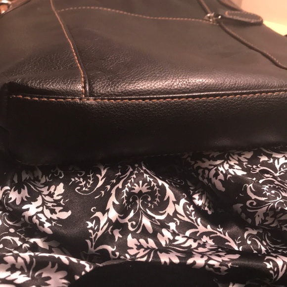 STONE & CO BLACK LEATHER CROSSBODY - Picture 8 of 8